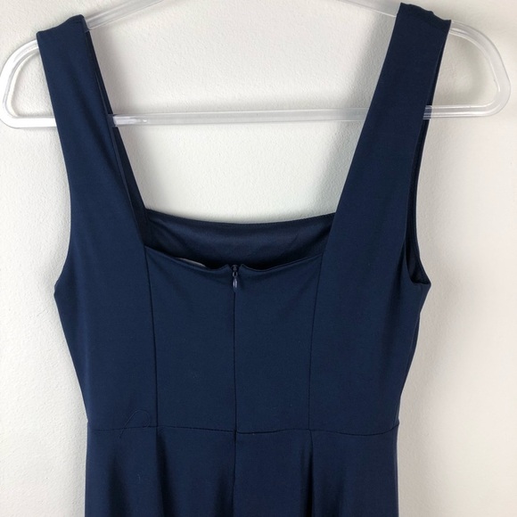 Lulu’s- Navy square neck skater style dress size M - Picture 11 of 12